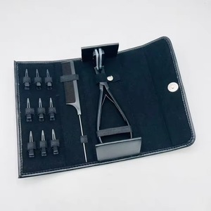 ชุดอุปกรณ์ต่อผมแบบซิปสีดำและสีดำสำหรับลูกปัดแบบมืออาชีพ - Product Image 4
