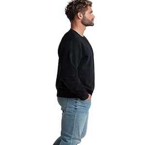 เสื้อสเวตเตอร์กีฬาผ้าฝ้าย100% 360ก. สำหรับผู้ชายคอกลมถักและมีซับในสำหรับฤดูใบไม้ร่วง - Product Image 2