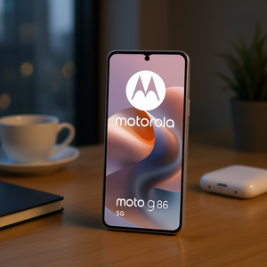 Teléfono Inteligente MOTO G86 5G Cosmic Sky con Pantalla de 6.67 Pulgadas, 256 GB de RAM, 8 GB de Almacenamiento, Batería de 5200 mAh, PB7L0087SE - Product Image 3