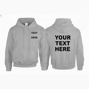 Sudadera con capucha personalizada con logotipo, 100% algodón, diseñada para el estilo de vida diario, ofrece suavidad de tela, forma cómoda y soporte. - Product Image 4