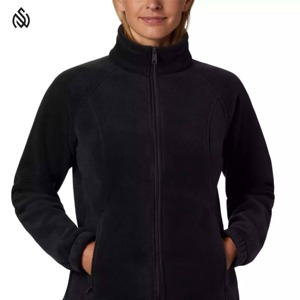 Invierno cálido negro Sherpa chaqueta profesional fabrica a prueba de viento de manga larga transpirable señoras Sherpa chaquetas - Product Image 1