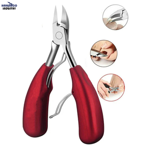 Customized Heavy Duty Stainless Steel Curved Blades <b>Baby</b> Finger & Toe Nail Cutter with Soft Grip Handle for Manicure - Product Image 1