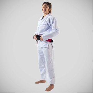 ชุดยิวยิตสูน้ำหนักเบา ผ้าคอตตอนเพิร์ลวีฟ เสริมความแข็งแรง ยับยาก ระบายอากาศได้ดี สำหรับฝึกซ้อมมืออาชีพ - Product Image 5