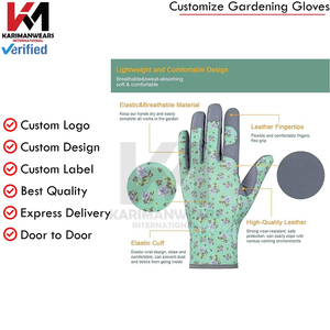 Gardening Gloves, Lightweight Non-Slip Garden Work Gloves For <b>Planting</b>, And Outdoor Tasks BY KARIMAN MANUFACTURING - Product Image 3