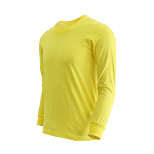 เสื้อยืดคอกลมแขนยาวผ้าฝ้ายสำหรับผู้ชาย, เสื้อยืดลำลองทรงหลวมสำหรับฤดูใบไม้ผลิและฤดูใบไม้ร่วง - Product Image 5