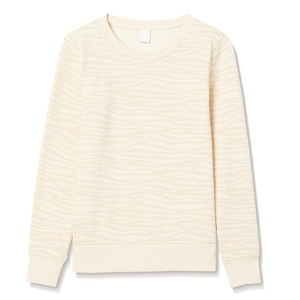 El mejor diseño Otoño Invierno liso mujeres sudaderas suelta moda pulóver de gran tamaño mujeres cuello redondo sudadera personalizada - Product Image 5