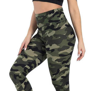 Pantalon de Yoga taille haute élégant pour femmes respirant confortable Squat-Proof Gym Workout Activewear à la mode pour la course décontracté - Product Image 5