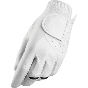 Gants de golf en cuir Cabretta avec impression de logo personnalisé, gant de sport en cuir synthétique unisexe antidérapant pour polo gaucher doigt complet - Product Image 6