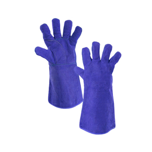 Guantes de soldadura de cuero resistentes de alta calidad 2025, Palma de pistola para profesionales, guantes de cuero transpirables de uso diario para hombres - Product Image 6