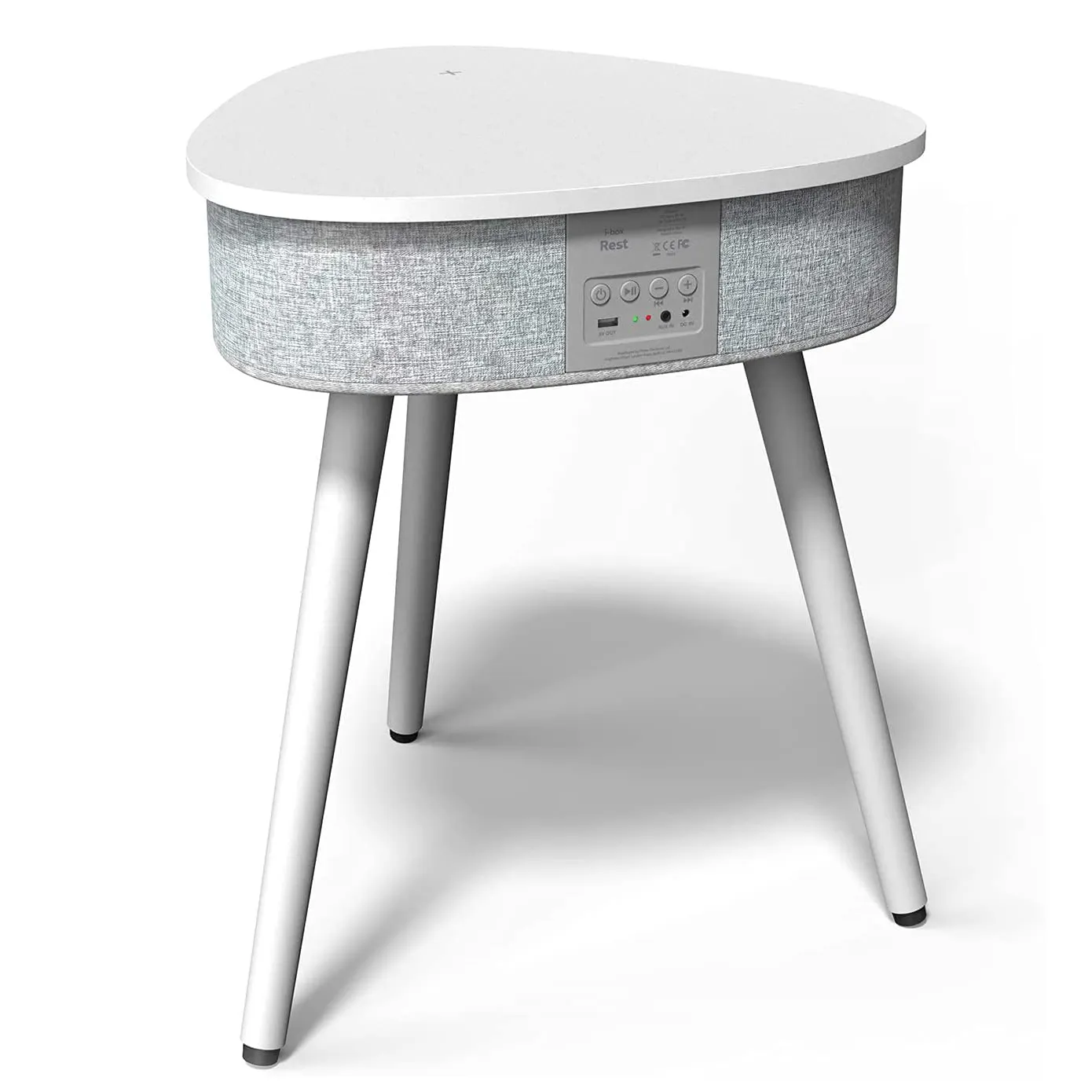 Haut-parleur de Table intelligent Portable avec chargeur sans fil et station de chargement USB Table intelligente de Studio de maison moderne