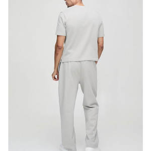 Vente en gros 100% coton T-shirt col rond pour hommes sur mesure de haute qualité respirant anti-rides décontracté Design surdimensionné - Product Image 5