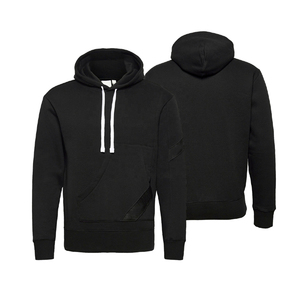 Sweat-shirt à capuche en coton unisexe confortable motif uni Sweat-shirt tricoté à paillettes grande taille tenue décontracté pour hommes femmes-pour l'hiver - Product Image 5