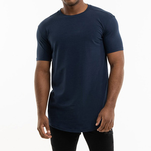 Camiseta de Color personalizado para hombre, camisa de manga corta de algodón con diseño de logotipo impreso, precio barato y de alta calidad, de secado rápido - Product Image 2