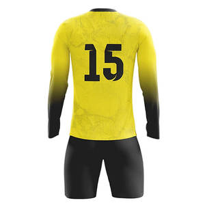 Bas quantité minimale de commande Pro Personnaliser les uniformes de football Concevez votre propre chemise de logo Vêtements de sport de football Maillot de football de qualité supérieure - Product Image 3