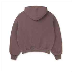 <b>Hoodies</b> Custom logo 430gsm Heavyweight Thick <b>Fleece</b> Screen Printed Pullover Unisex Oversized Drop 100% Cotton - Product Image 2