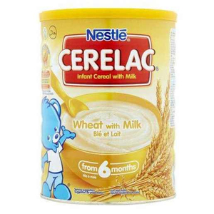 Nestles Cerelacs Cereal de trigo-Comida para bebés fácil de digerir - Product Image 3