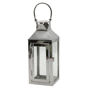 Stainless Steel Lantern Clear Glass <b>Candle</b> Holder Customized Size & Shape <b>Hanging</b> With Garden Outdoor Decorate Smooth Surface - Product Image 5