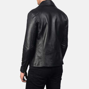 Veste en cuir véritable pour homme, nouvelle mode 2026, haute qualité, tissu léger, fourrure de mouton, fermeture éclair sur le devant, livraison DDP - Product Image 2
