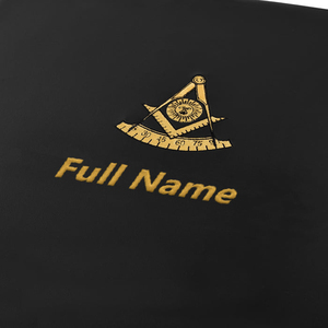 Blue Lodge California Regulation Tablier Case Broderie à la main Différentes tailles et matériaux Tablier maçonnique Case - Product Image 3