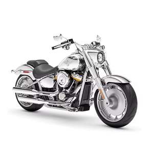 NUEVA Motocicleta Original Harley Softail Fat Boy Gray Ghost Cruiser 2025 para Adultos - Product Image 5