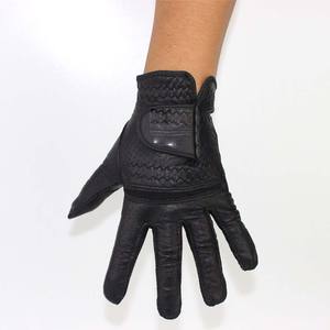 Guantes de Golf de Cuero Cómodos y Antideslizantes para Hombre, con Logotipo Personalizado de su Marca, en Rojo y Negro, Última Moda 2026 - Product Image 5