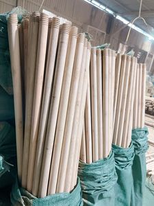 Gran oferta, hilo italiano, madera de eucalipto, 120 cm, palos de escoba portátiles con cabeza de plástico, hecho en Vietnam - Product Image 5