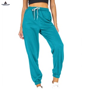 Pantalones de chándal de algodón de alta calidad para hombre de peso pesado, forro polar de cintura alta con estampado de logotipo personalizado, 320Gsm - Product Image 5