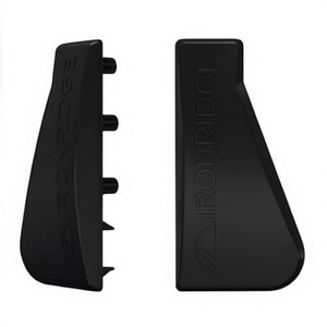 Embouts en acier anodisé noir IronRidge XR Rail pour l'installation de panneaux solaires, 10 paires - Product Image 2