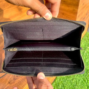 Nouveau Style occidental outillé imprimé Animal fourrure cuir bracelet pochette femmes conçu sac à main vente chaude en cuir outillé portefeuilles uniques - Product Image 6