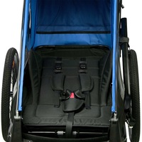 Remorque de vélo pour enfants série KS-200 3 en 1, poussette, chariot de jogging, design léger, pliage facile, résistant à l'eau pour les aventures en plein air
