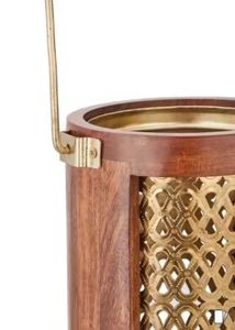 Portavelas o candelabro en metal para decoración del hogar y decoración de bodas en tamaño personalizado y color dorado - Product Image 5