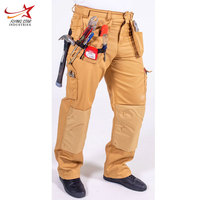 Pantalones de trabajo informales de talla grande para hombre, pantalones de construcción industrial personalizados, uniformes al por mayor