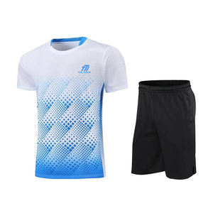 Uniforme de Tenis de Tela de Alta Calidad con Nuevo Diseño, Personalizado con Nombre, Número y Logotipo - Product Image 1