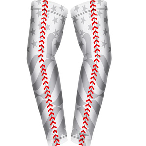 ปลอกแขนสำหรับเล่นเบสบอลและบาสเก็ตบอลพร้อมด้วยการออกแบบเวกเตอร์กันลื่นโลโก้ออกแบบได้ตามต้องการ - Product Image 3