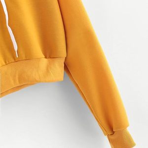 Nouvel arrivage de sweats à capuche surdimensionnés pour femmes épaule tombante poids lourd 100% coton manches longues sérigraphie lettres sweats à capuche pour femmes - Product Image 5