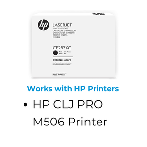 Cartouche de toner noir HP 87X haute capacité pour imprimante LaserJet (CF287XC) - Compatible - Product Image 2