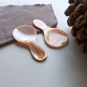 Prix direct du fabricant Cuillères en nacre Cuillère à MOP en coquilles de capiz personnalisée de tailles multiples - Product Image 5