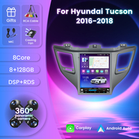 NaviFly NF nouveau Android IPS écran tactile voiture jouer auto GPS pour Hyundai Tucson 2016-2018 prise en charge commande vocalAndroid auto
