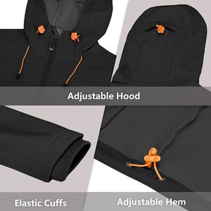 Nouvelle conception de veste softshell respirante coupe-vent en tricot pour femmes, avec options personnalisables - Product Image 3