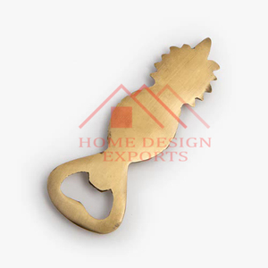 Abrebotellas en forma de piña de latón de calidad superior, abridor de botellas de latón de diseño clásico para decoración de fiestas y eventos - Product Image 3