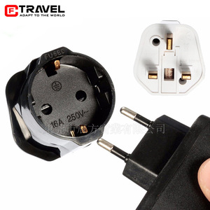 Adattatore per Presa Elettrica Tipo Britannico per Standard Europeo, Certificazione CE, Convertitore da Viaggio UK - Product Image 5