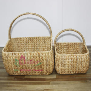 Artex Dong thap ตะกร้าปิกนิกทำจากไม้ไผ่สานเป็นมิตรต่อสิ่งแวดล้อมตะกร้าทำมือสำหรับการเดินทางและปิกนิกการผจญภัย - Product Image 2