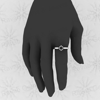 Bague d'éternité en argent sterling 925 de haute qualité, semi-monture 6 mm, sertie de 4 griffes, avec pierre CZ Infinity et résine pour cendres