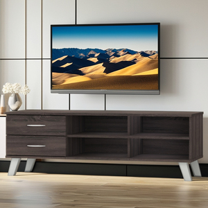 Estante de TV de diseño moderno, mueble de madera para sala de estar, hecho en Malasia, 26_0006 - Product Image 1