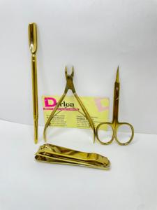 Top Ranking Gold Plasma <b>Cuticle</b> <b>Pushers</b> Stainless Steel Manicure <b>Cuticle</b> Nipper & <b>Nail</b> Clipper Cutter With <b>Nail</b> <b>Cuticle</b> Scissor. - Product Image 4