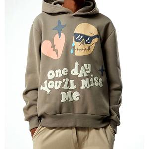 เสื้อฮู้ดฟลีซแบบยูนิเซ็กซ์ 3 มิติ พร้อมโลโก้สั่งทำพิเศษ สไตล์ไฮสตรีทรักษ์โลกสำหรับฤดูหนาว - Product Image 3