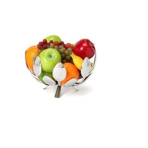 Bol de service en acier inoxydable couleur argent classique nouveau Design cuisine et vaisselle pour plat de fruits fabriqué en Inde technique polie - Product Image 3