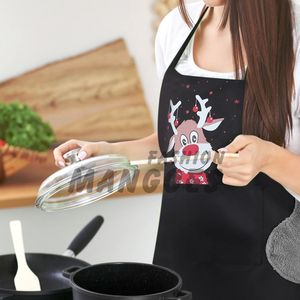 Delantal tejido impermeable a prueba de aceite de cocina ajustable para mujeres, hombres, niños, camarero, cafetería, tienda, peluquero, Chef para cocinar barbacoa - Product Image 6