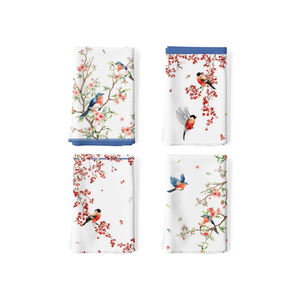 Textiles de maison torchons brodés 100% coton biologique imprimés personnalisés au prix de gros - Product Image 4