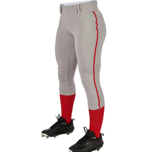 Old School Zipper Baseball Pantalon pour Hommes Unisexe Adultes Logo Personnalisé Sportswear Youth Softball Jersey Imprimé Polyester Matériel - Product Image 1